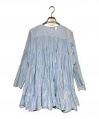 merletteマーレット）の古着「Soliman Dress」｜ブルー