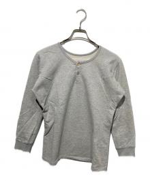 Maison Margiela（メゾンマルジェラ）の古着「Invitation ダメージ スウェットシャツ」｜グレー