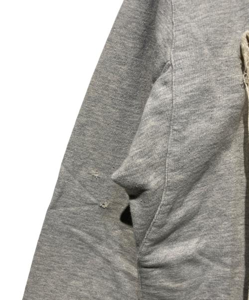 Maison Margiela（メゾンマルジェラ）Maison Margiela (メゾンマルジェラ) Invitation ダメージ スウェットシャツ グレー サイズ:Sの古着・服飾アイテム