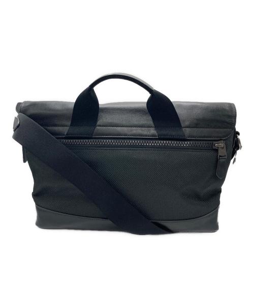 COACH（コーチ）COACH (コーチ) TERRAIN BIKE BAG MM メッセンジャーバッグ ブラックの古着・服飾アイテム