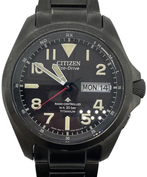 CITIZEN（シチズン）CITIZEN (シチズン) PROMASTER LAMD 腕時計 ブラックの古着・服飾アイテム