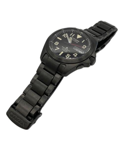 CITIZEN（シチズン）CITIZEN (シチズン) PROMASTER LAMD 腕時計 ブラックの古着・服飾アイテム