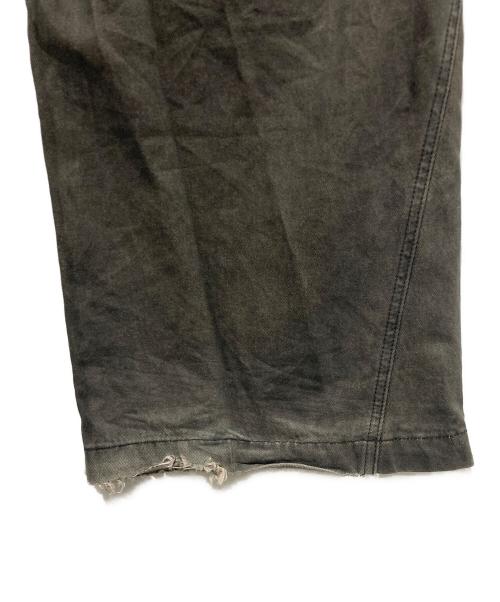 TROUBLED WATERS（トラブルウォーター）Troubled Waters (トラブルウォーター) SAFARI CARGO PANTS カーゴパンツ グレー サイズ:Lの古着・服飾アイテム