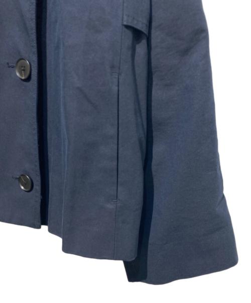 Spick and Span（スピック＆スパン）Spick and Span (スピック＆スパン) ソフトツイルショートトレンチコート ネイビー サイズ:38の古着・服飾アイテム