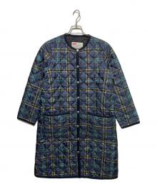Traditional Weatherwear×nano・universe（トラディショナルウェザーウェア×ナノ・ユニバース）の古着「別注ARKELYキルティングコート」｜ネイビー