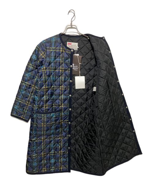 Traditional Weatherwear（トラディショナルウェザーウェア）Traditional Weatherwear (トラディショナルウェザーウェア) nano・universe (ナノ・ユニバース) 別注ARKELYキルティングコート ネイビー サイズ:36の古着・服飾アイテム