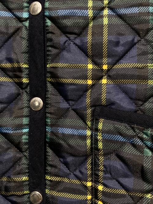 Traditional Weatherwear（トラディショナルウェザーウェア）Traditional Weatherwear (トラディショナルウェザーウェア) nano・universe (ナノ・ユニバース) 別注ARKELYキルティングコート ネイビー サイズ:36の古着・服飾アイテム