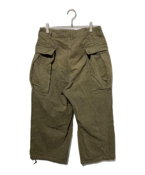 HERILL（ヘリル）HERILL (ヘリル) Duck Cargo Pants カーキ サイズ:1の古着・服飾アイテム
