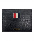 Thom Browneトムブラウン）の古着「レザーカードホルダー」｜ブラック