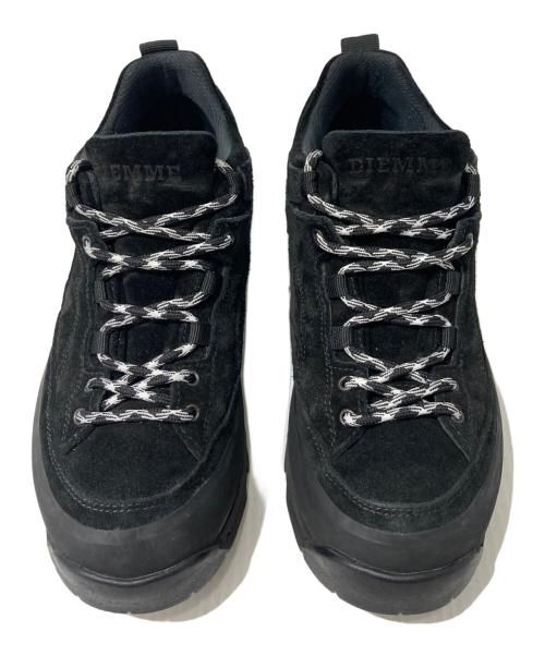 DIEMME（ディエッメ）DIEMME (ディエッメ) nonnative (ノンネイティブ) HIKER SNEAKER COW SUEDE ブラック サイズ:41の古着・服飾アイテム