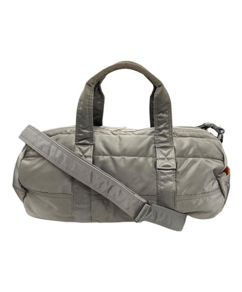 PORTER（ポーター）PORTER (ポーター) 2WAY BOSTON BAG(S) シルバーグレーの古着・服飾アイテム