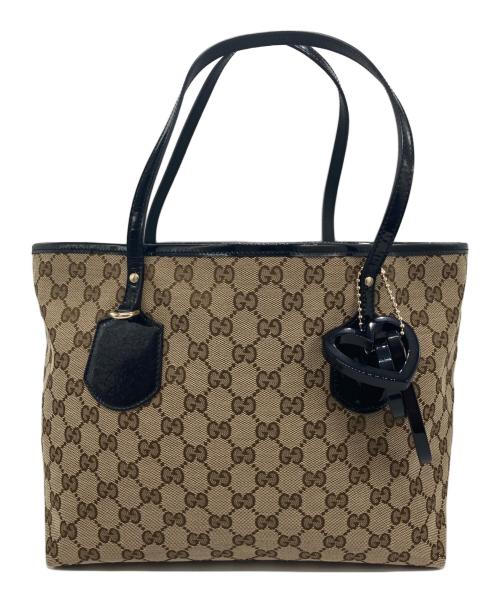 GUCCI（グッチ）GUCCI (グッチ) トートバッグ ベージュの古着・服飾アイテム