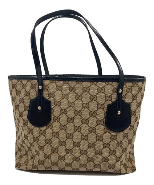 GUCCI（グッチ）GUCCI (グッチ) トートバッグ ベージュの古着・服飾アイテム