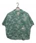 MIHARA YASUHIRO（ミハラヤスヒロ）の古着「Classic Tag Jacqurd H/S Shirts」｜グリーン