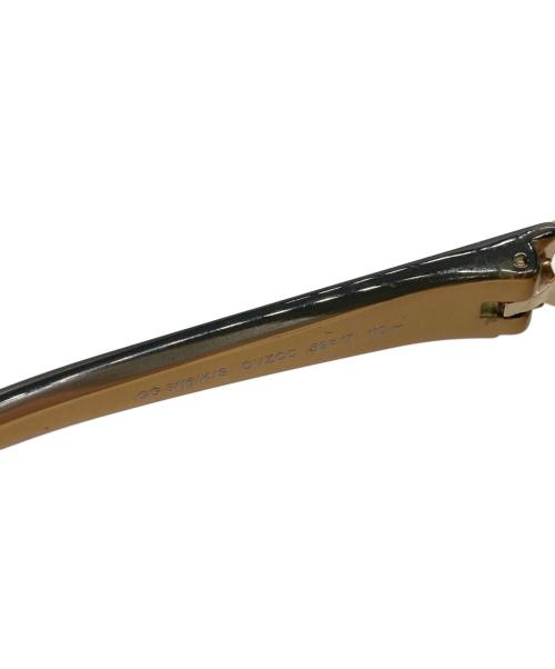 GUCCI（グッチ）GUCCI (グッチ) サングラス ゴールドカラー サイズ:59□17 110の古着・服飾アイテム