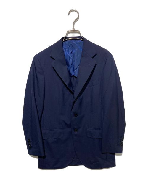 BEAMS F（ビームスエフ）BEAMS F (ビームスエフ) CANONICO ウール ソリッド スーツ ネイビー サイズ:44/8Rの古着・服飾アイテム