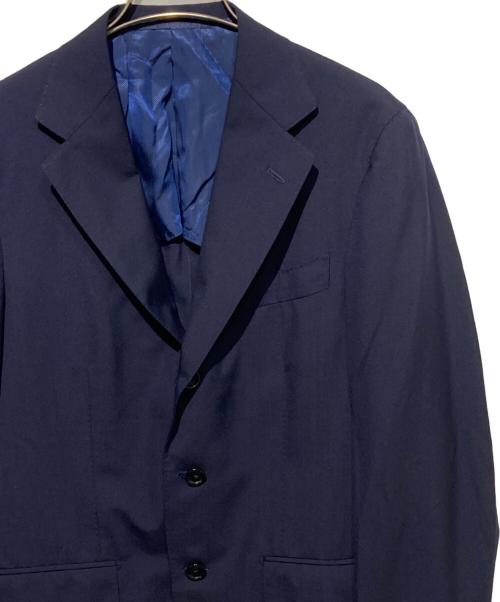 BEAMS F（ビームスエフ）BEAMS F (ビームスエフ) CANONICO ウール ソリッド スーツ ネイビー サイズ:44/8Rの古着・服飾アイテム