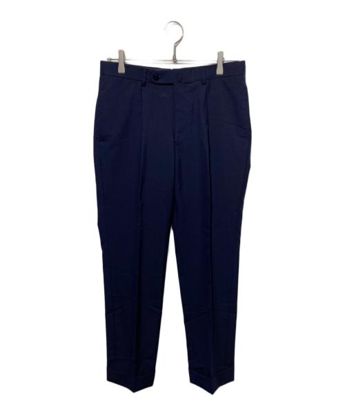 BEAMS F（ビームスエフ）BEAMS F (ビームスエフ) CANONICO ウール ソリッド スーツ ネイビー サイズ:44/8Rの古着・服飾アイテム