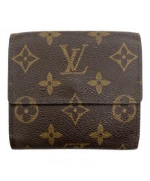 LOUIS VUITTON（ルイ ヴィトン）の古着「モノグラム ポルトモネ・ビエ カルトクレディ」｜ブラウン