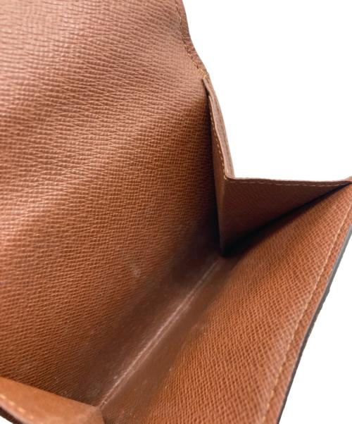 LOUIS VUITTON（ルイ ヴィトン）LOUIS VUITTON (ルイ ヴィトン) モノグラム ポルトモネ・ビエ カルトクレディ ブラウンの古着・服飾アイテム