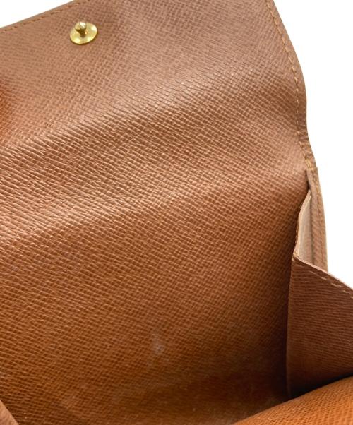 LOUIS VUITTON（ルイ ヴィトン）LOUIS VUITTON (ルイ ヴィトン) モノグラム ポルトモネ・ビエ カルトクレディ ブラウンの古着・服飾アイテム