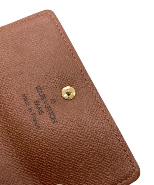 LOUIS VUITTON（ルイ ヴィトン）LOUIS VUITTON (ルイ ヴィトン) モノグラム ポルトモネ・ビエ カルトクレディ ブラウンの古着・服飾アイテム
