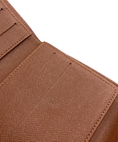 LOUIS VUITTON（ルイ ヴィトン）LOUIS VUITTON (ルイ ヴィトン) モノグラム ポルトモネ・ビエ カルトクレディ ブラウンの古着・服飾アイテム