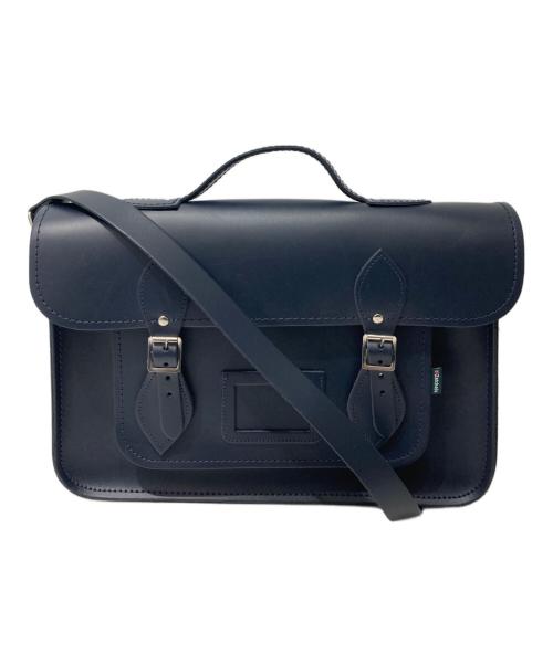 ZATCHELS（ザッチェルズ）zatchels (ザッチェルズ) サッチェルバッグ ネイビーの古着・服飾アイテム