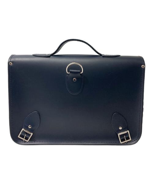 ZATCHELS（ザッチェルズ）zatchels (ザッチェルズ) サッチェルバッグ ネイビーの古着・服飾アイテム