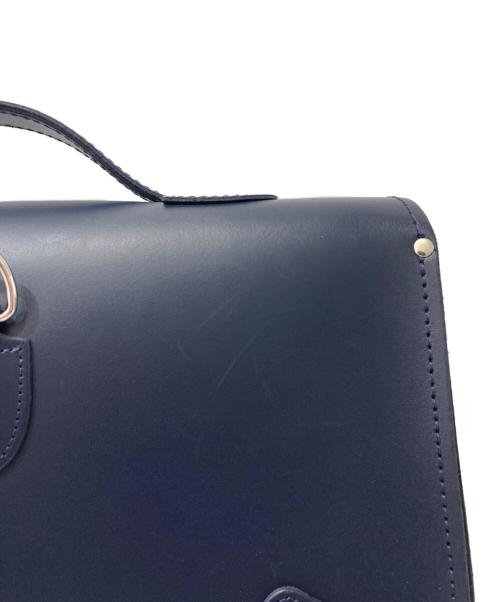 ZATCHELS（ザッチェルズ）zatchels (ザッチェルズ) サッチェルバッグ ネイビーの古着・服飾アイテム