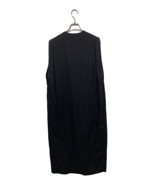 TAKESHI KOSAKA by Y's Pink Label.（タケシコウサカ バイ ワイズピンクレーベル）TAKESHI KOSAKA by Y's Pink Label. (タケシコウサカ バイ ワイズピンクレーベル) ノースリーブワンピース ブラック サイズ:2の古着・服飾アイテム