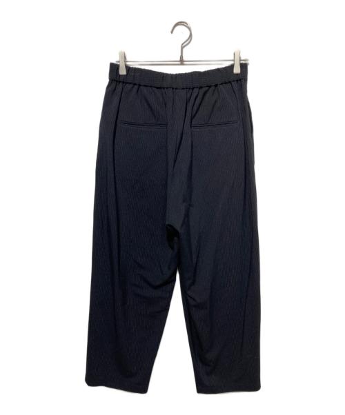 journal standard luxe（ジャーナルスタンダード ラックス）JOURNAL STANDARD LUXE (ジャーナルスタンダード ラックス) ストライプタックパンツ ネイビー サイズ:Mの古着・服飾アイテム