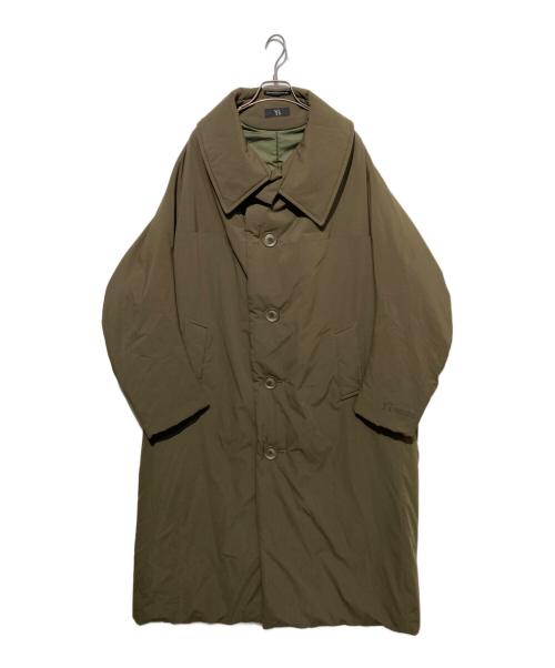 Y's（ワイズ）Y's (ワイズ) 24AW TYPEWRITER POLYESTER CAPE COAT グリーン サイズ:2の古着・服飾アイテム