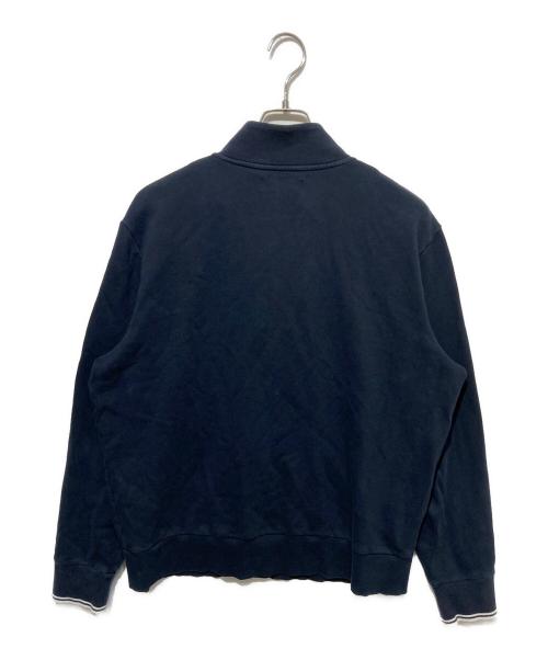 FRED PERRY（フレッドペリー）FRED PERRY (フレッドペリー) Half Zip Sweatshirt ハーフジップスウェット ネイビー サイズ:XLの古着・服飾アイテム