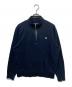 FRED PERRY（フレッドペリー）の古着「Half Zip Sweatshirt ハーフジップスウェット」｜ネイビー