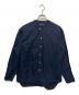 WORKERS（ワーカーズ）の古着「バンドカラーシャツ」｜インディゴ