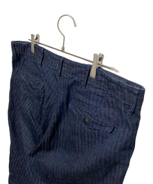 WORKERS（ワーカーズ）WORKERS (ワーカーズ) Indigo Herringbone Officer Trousers インディゴ サイズ:38の古着・服飾アイテム