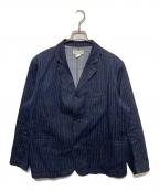 WORKERSワーカーズ）の古着「LOUNGE JACKET COTTON HERRINGBONE ジャケット」｜インディゴ