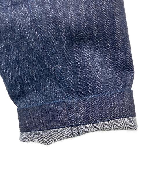 WORKERS（ワーカーズ）WORKERS (ワーカーズ) LOUNGE JACKET COTTON HERRINGBONE ジャケット インディゴ サイズ:42の古着・服飾アイテム