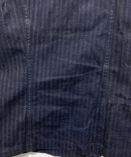 WORKERS（ワーカーズ）WORKERS (ワーカーズ) LOUNGE JACKET COTTON HERRINGBONE ジャケット インディゴ サイズ:42の古着・服飾アイテム