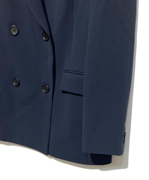 PLST（プラステ）PLST (プラステ) トリアセブレンドダブルジャケット ネイビー サイズ:XL 未使用品の古着・服飾アイテム