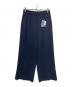 PLST（プラステ）の古着「トリアセブレンド２タックワイドパンツ」｜ネイビー