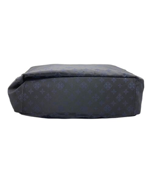 russet（ラシット）russet (ラシット) ナイロンジャガード2WAYワンハンドルトートバッグ ネイビーの古着・服飾アイテム