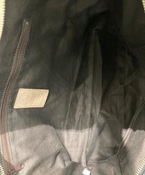 russet（ラシット）russet (ラシット) ナイロンジャガード2WAYワンハンドルトートバッグ ネイビーの古着・服飾アイテム