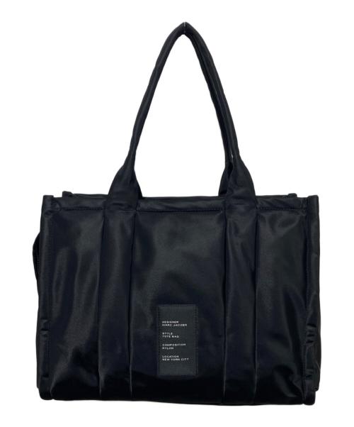 MARC JACOBS（マークジェイコブス）MARC JACOBS (マークジェイコブス) ザ パフィー ナイロン トート バッグ ラージ ブラックの古着・服飾アイテム