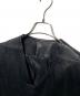 中古・古着 RICK OWENS (リックオウエンス) レースアップカーフレザーベスト ブラック サイズ:52：55000円