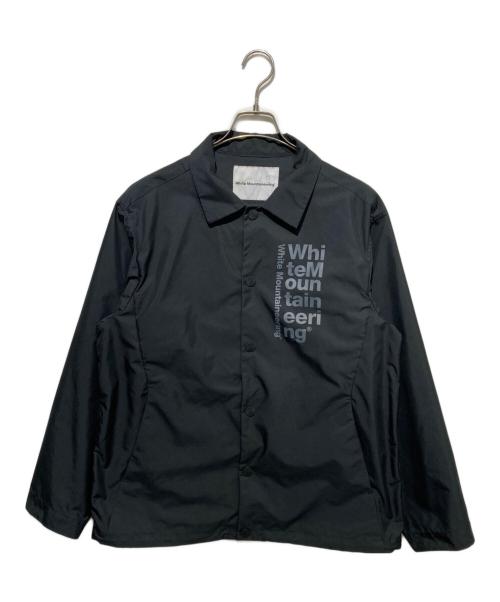 WHITE MOUNTAINEERING（ホワイトマウンテ二アニング）WHITE MOUNTAINEERING (ホワイトマウンテ二アニング) TWILL COACH JACKET ブラック サイズ:1の古着・服飾アイテム