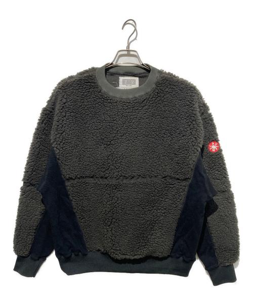 C.E（シーイー）C.E (シーイー) 切替ボアスウェット グレー サイズ:Mの古着・服飾アイテム
