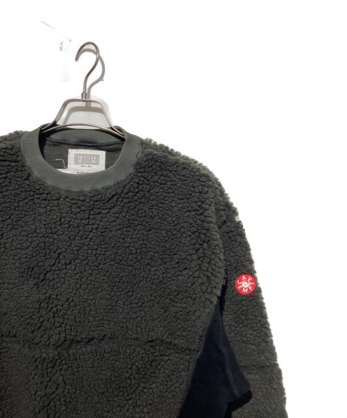 C.E（シーイー）C.E (シーイー) 切替ボアスウェット グレー サイズ:Mの古着・服飾アイテム