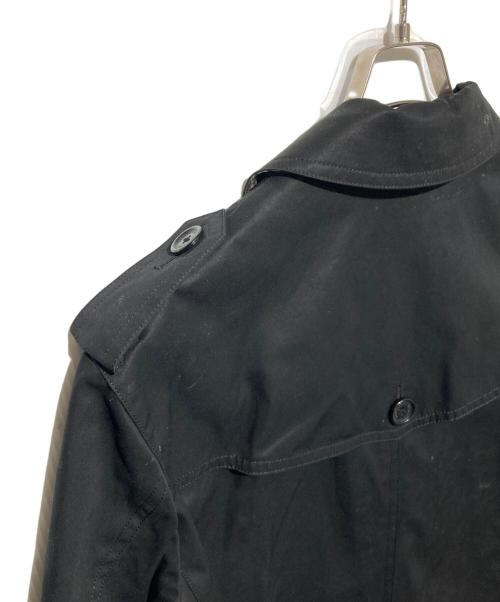 BURBERRY BLACK LABEL（バーバリーブラックレーベル）BURBERRY BLACK LABEL (バーバリーブラックレーベル) トレンチコート ブラック サイズ:LLの古着・服飾アイテム